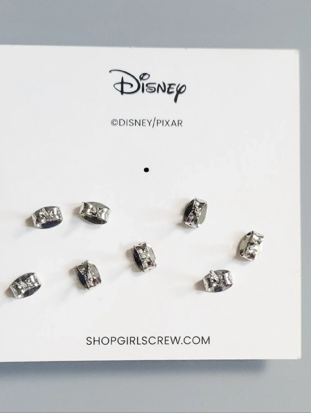 Pixar Inside Out Emotions & Inside Out 2 New Feelings Stud Earring Set In Silver